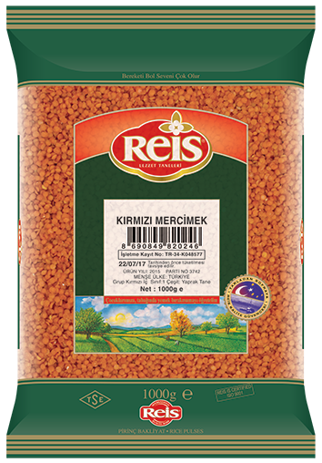 Reis Red Split Lentil 1Kg