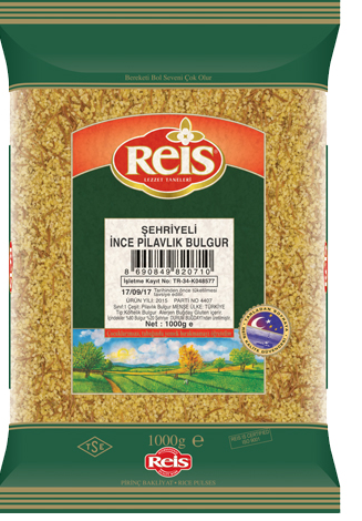 Reis Sehriyeli Pilavlik Bulgur 1Kg