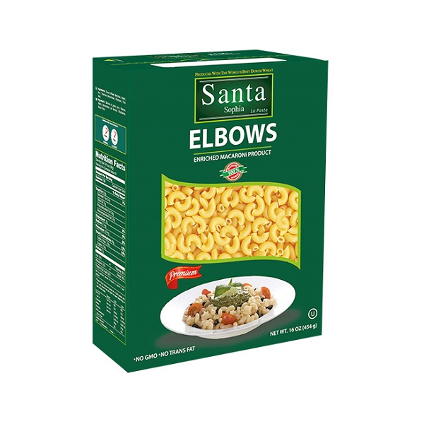 Santa Sophia Pasta Elbow 16Oz