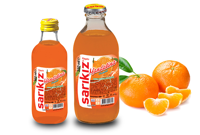 Sarikiz Mineral Water Mandarin 250Ml Glass