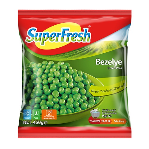 Superfresh Green Peas 450Gr