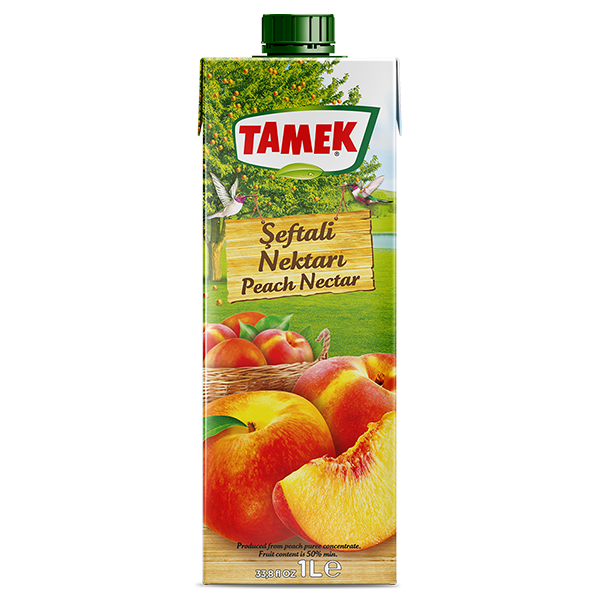 Tamek Peach  Juice 1Lt Tp