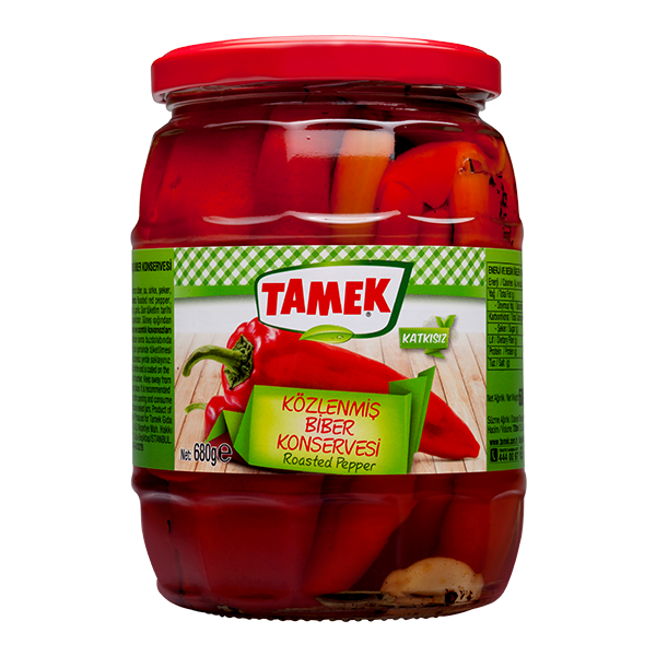 Tamek Red Roasted Pepper  720Ml Glass