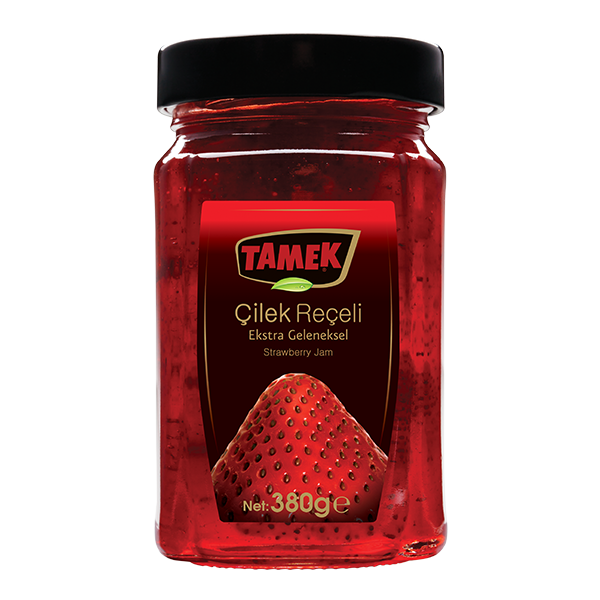 Tamek Strawberry Jam 380Gr Glass
