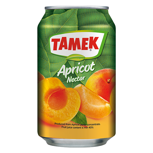 Tamek Apricot  Juice 330Ml Can