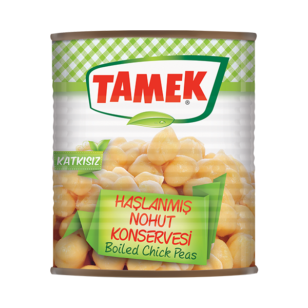 Tamek Boiled Chickpeas 800Gr Can