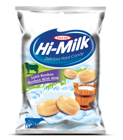 Tayas Hi-Milk Candy 80Gr Bag