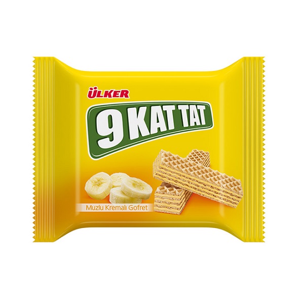 Ulker 9 Kat Banana Wafers 39Gr