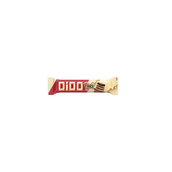 Ulker Dido Trio White Choc Wafer 37Gr