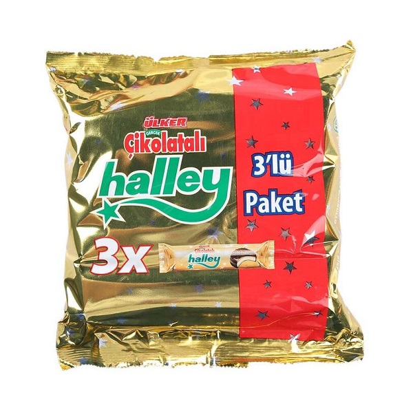 Ulker Halley Mini Biscuit 3Pk 231Gr