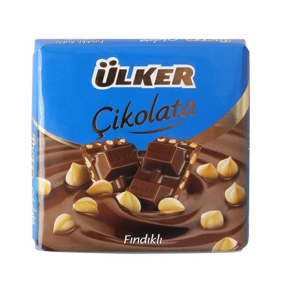 Ulker Hazelnut Chocolate Bars 65Gr