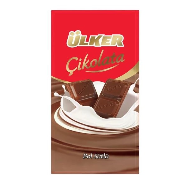 Ulker Milk Chocolate Bars  80Gr