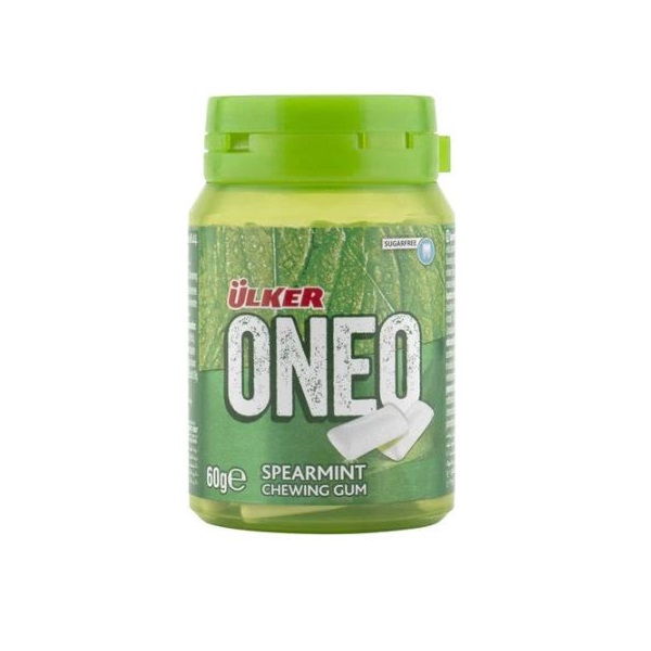 Ulker Oneo Greenmint Gum 60Gr Jar