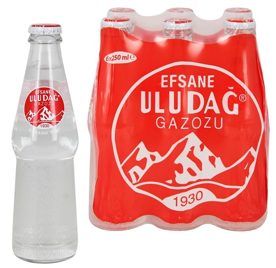 Uludag Gazoz 250Ml Glass (6 pack)