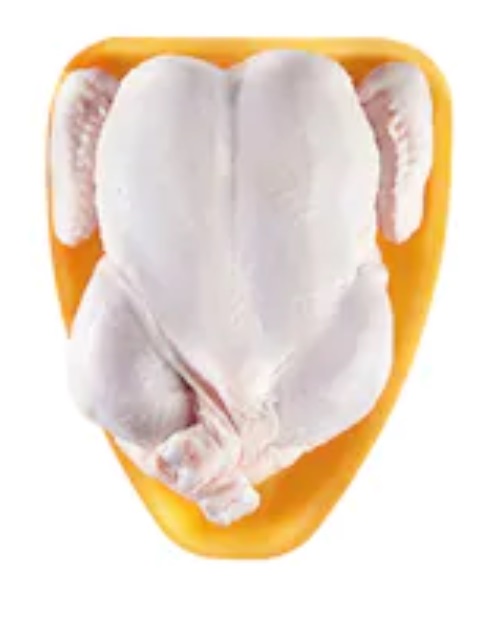 Whole Chicken with Skin / Each (~3 Lbs)