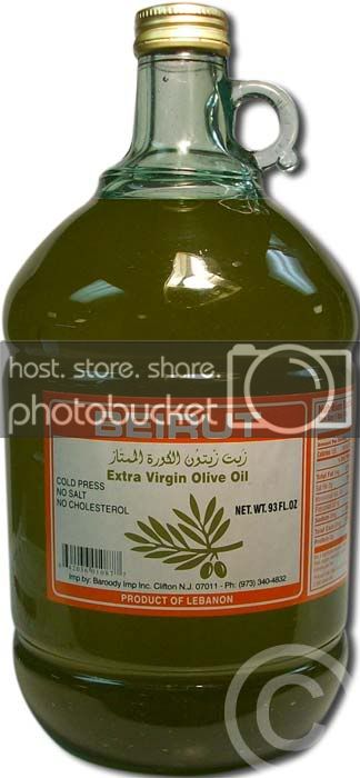 Beirut Olive Oil Extra Virgin 93 Oz