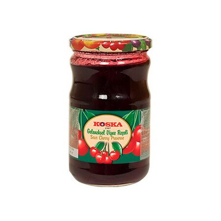Koska Sour Cherry Jam 760Gr Glass