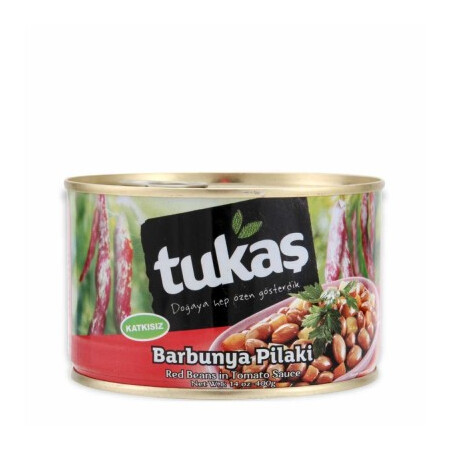 Tukas Red Beans In Tomato Sauce 400gr Can