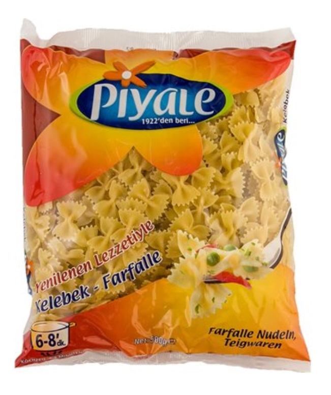 Piyale Farfalle/Kelebek 500g